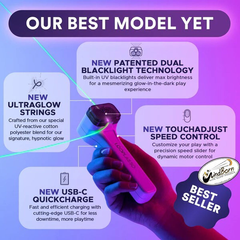 Loop Lasso Nano Bundle + Photon String Pack + Ultraglow String Pack - 2025 Model