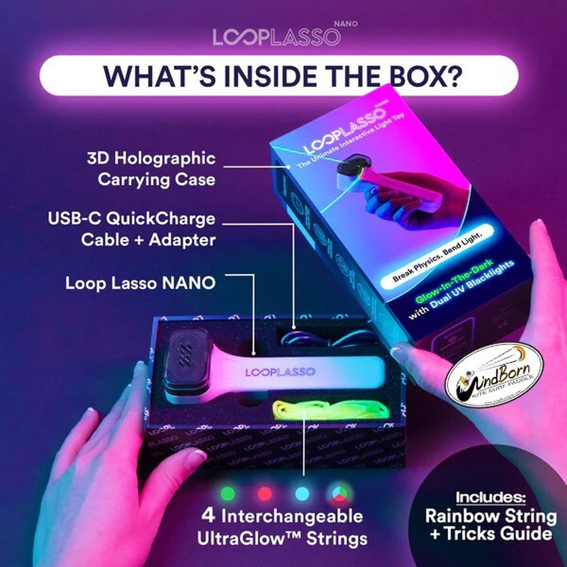 Loop Lasso Nano Bundle + Photon String Pack + Ultraglow String Pack - 2025 Model